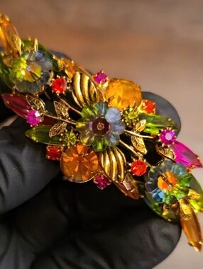 Vintage Fruit Salad Brooch